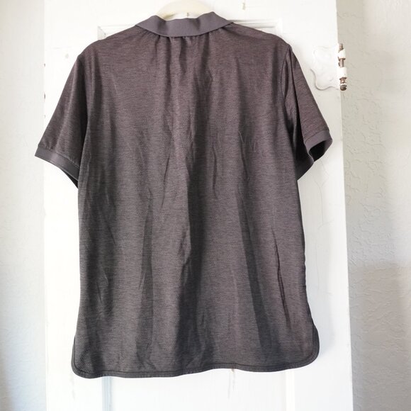 Motion Grey Performance Men’s Polo - Picture 2 of 7